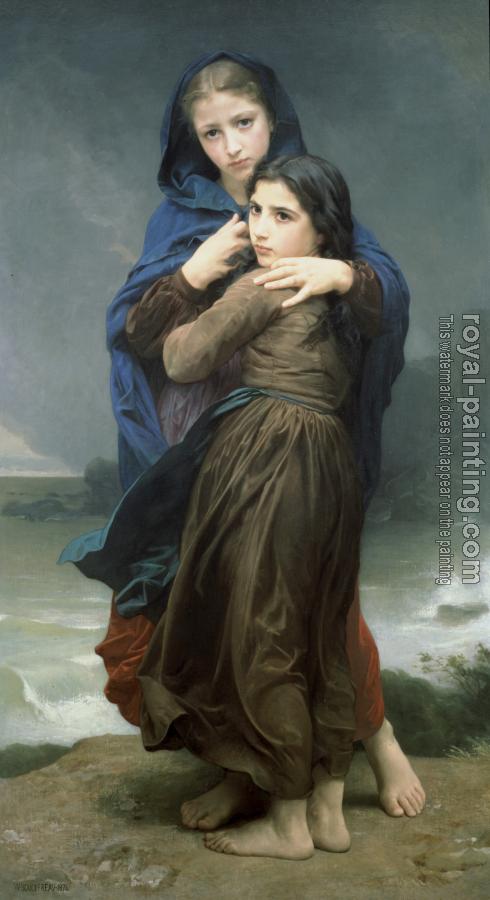 William-Adolphe Bouguereau : The Storm